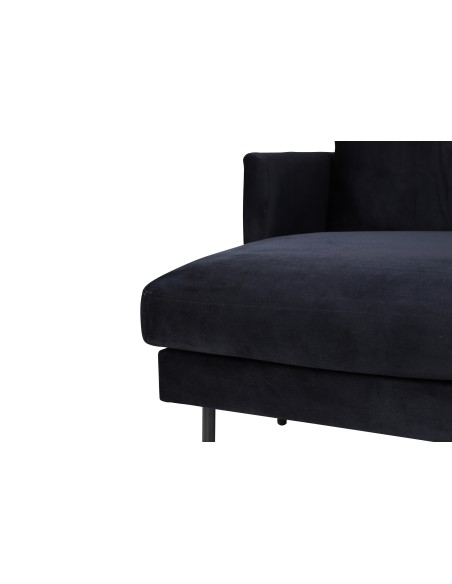 Soffa Zoom Divansoffa, Svart