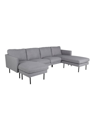 Soffa Zoom Divansoffa, Grå