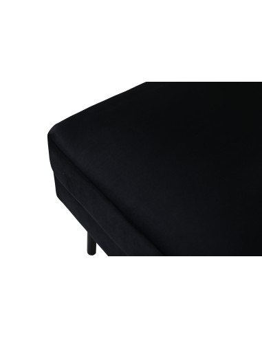 Fåtölj Zoom Ottoman, 85 × 64 cm, Svart