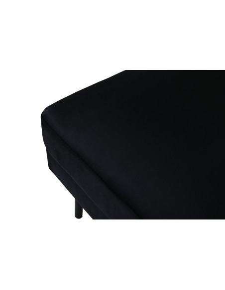 Fåtölj Zoom Ottoman, 85 × 64 cm, Svart
