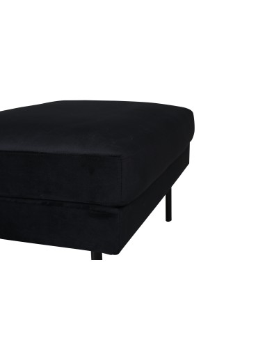 Fåtölj Zoom Ottoman, 85 × 64 cm, Svart