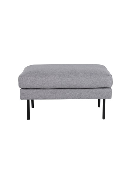 Fåtölj Zoom Ottoman, 85 × 64 cm, Grå