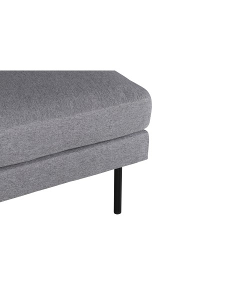 Fåtölj Zoom Ottoman, 85 × 64 cm, Grå