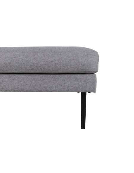 Fåtölj Zoom Ottoman, 85 × 64 cm, Grå