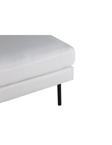 Fåtölj Zoom Ottoman, 85 × 64 cm, Light Beige