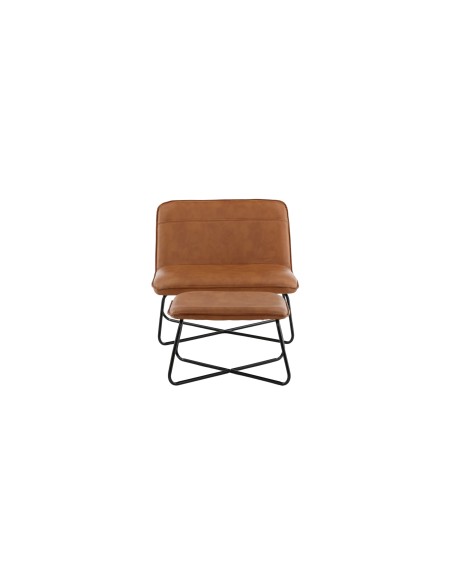 Fåtölj X, 74 × 64 cm, Brun