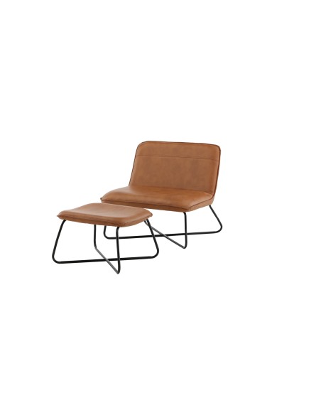 Fåtölj X, 74 × 64 cm, Brun
