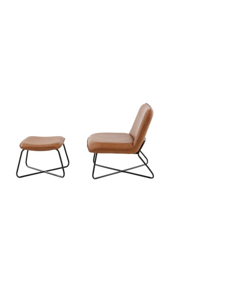 Fåtölj X, 74 × 64 cm, Brun