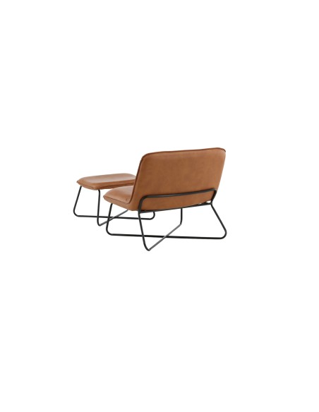 Fåtölj X, 74 × 64 cm, Brun