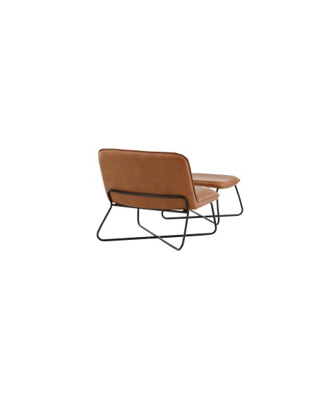 Fåtölj X, 74 × 64 cm, Brun