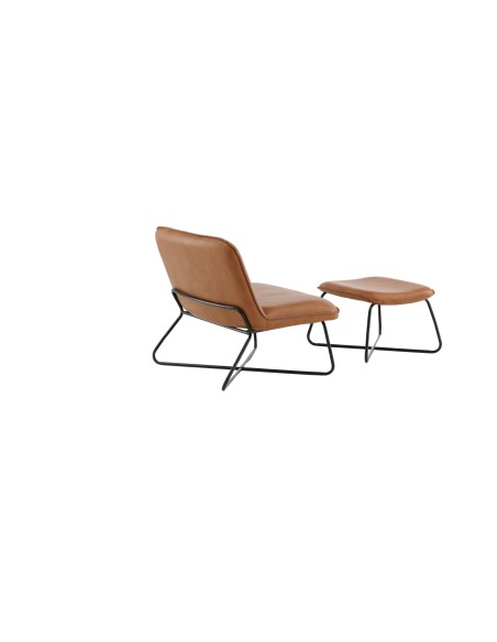 Fåtölj X, 74 × 64 cm, Brun