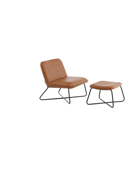 Fåtölj X, 74 × 64 cm, Brun