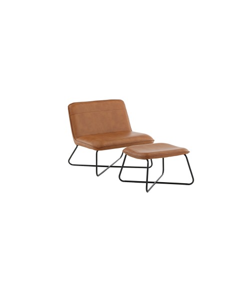 Fåtölj X, 74 × 64 cm, Brun