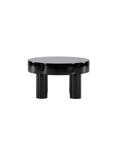 Runt soffbord Varberg, Ø60 cm, Svart