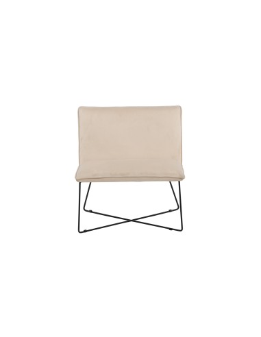 Loungestol X-lounge, 62 × 72 cm, Beige