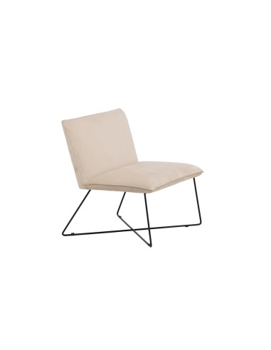 Loungestol X-lounge, 62 × 72 cm, Beige