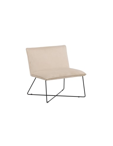 Loungestol X-lounge, 62 × 72 cm, Beige
