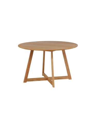 Runt matbord Yakidon, Ø120 cm, Brun
