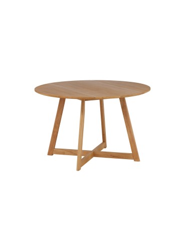 Runt matbord Yakidon, Ø120 cm, Brun