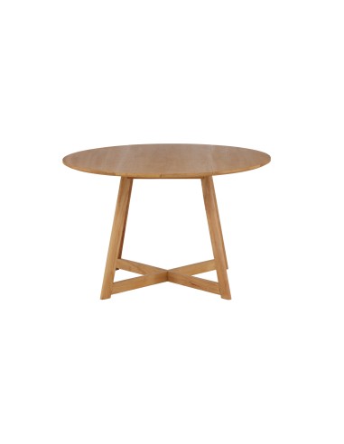 Runt matbord Yakidon, Ø120 cm, Brun