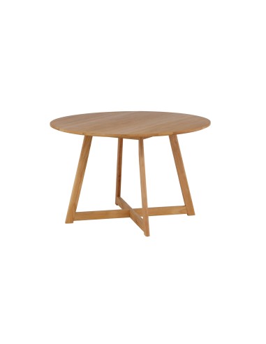 Runt matbord Yakidon, Ø120 cm, Brun