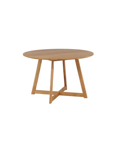 Runt matbord Yakidon, Ø120 cm, Brun