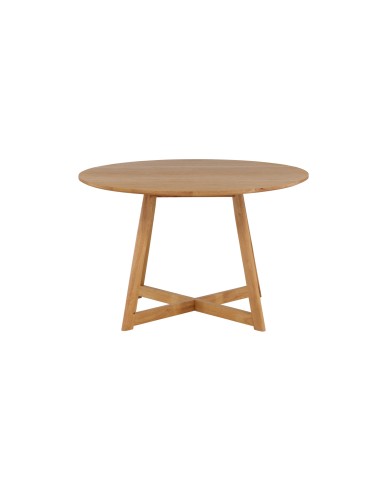 Runt matbord Yakidon, Ø120 cm, Brun