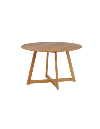 Runt matbord Yakidon, Ø120 cm, Brun