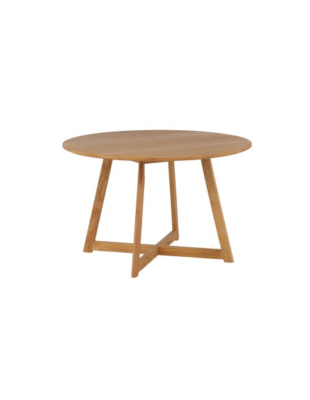 Runt matbord Yakidon, Ø120 cm, Brun