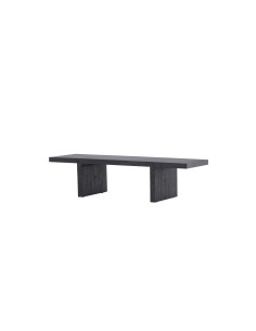 Soffbord Yakunik, 120 × 38 cm, Svart 2
