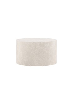 Runt soffbord York, Ø80 cm, Beige 2