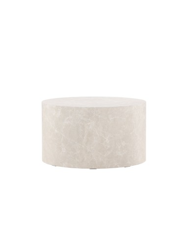 Runt soffbord York, Ø80 cm, Beige