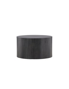 Runt soffbord York, Ø80 cm, Svart