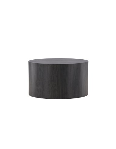 Runt soffbord York, Ø80 cm, Svart
