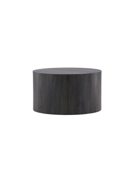 Runt soffbord York, Ø80 cm, Svart