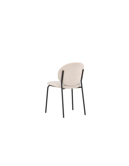 Matstol Vault, Beige/Svart