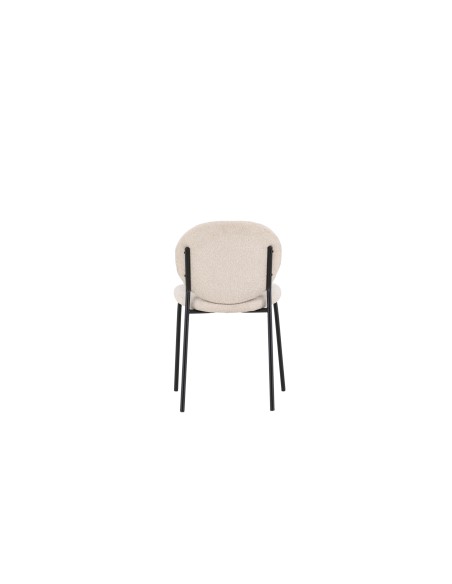 Matstol Vault, Beige/Svart