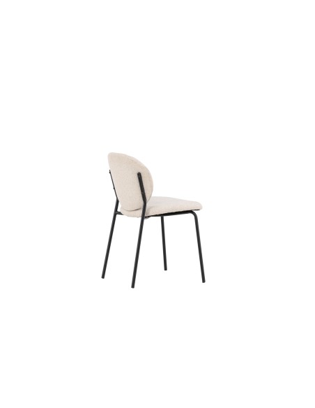 Matstol Vault, Beige/Svart