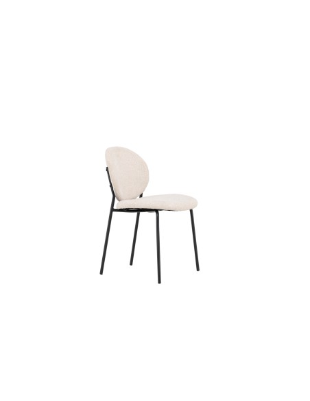 Matstol Vault, Beige/Svart