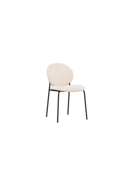Matstol Vault, Beige/Svart