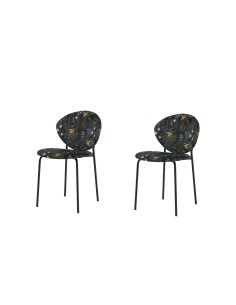 Matstol Vault, Svart/Guld 2