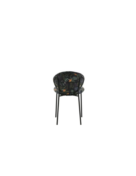 Matstol Vault, Svart/Guld