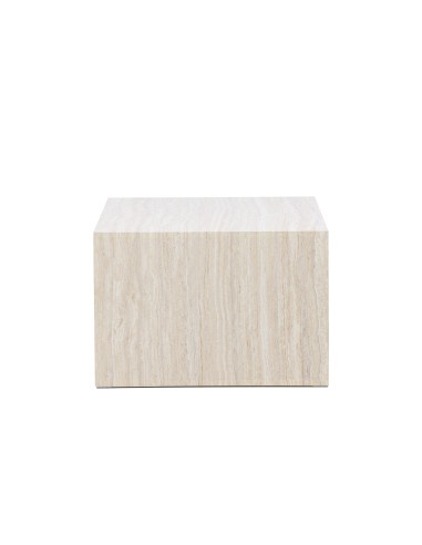 Soffbord York, 80 × 60 cm, Beige