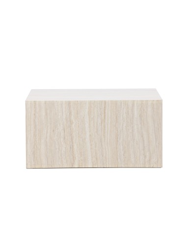 Soffbord York, 80 × 60 cm, Beige