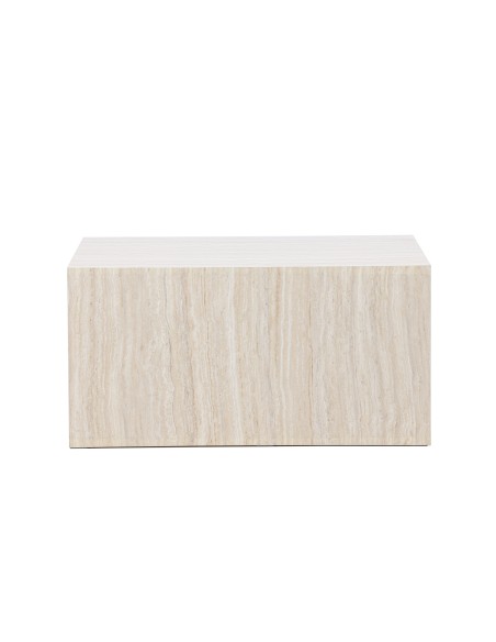 Soffbord York, 80 × 60 cm, Beige