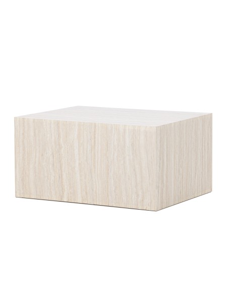 Soffbord York, 80 × 60 cm, Beige