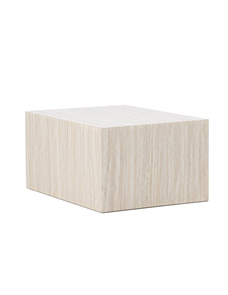 Soffbord York, 80 × 60 cm, Beige