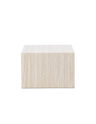 Soffbord York, 80 × 60 cm, Beige