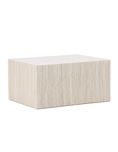 Soffbord York, 80 × 60 cm, Beige