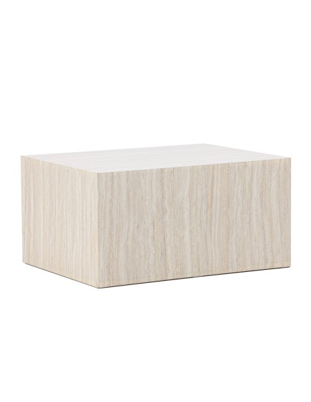 Soffbord York, 80 × 60 cm, Beige
